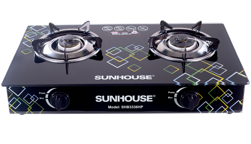 Bếp gas dương kính cao cấp Sunhouse SHB3336HP