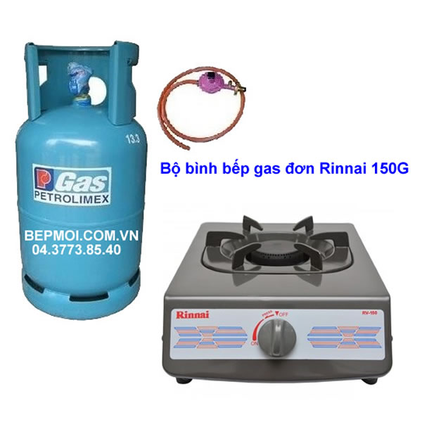 Bộ Bình Bếp gas đơn Rinnai 150G